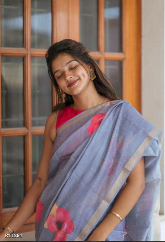 Lilen Cotton Sarees