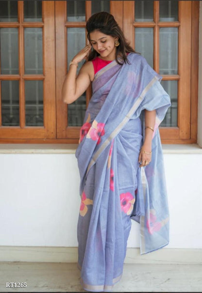 Lilen Cotton Sarees